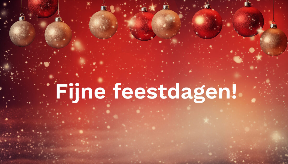 Fijne feestdagen! Samen Veerkrachtig
